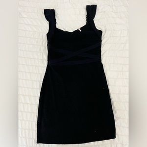 Free People Black Bodycon Dress